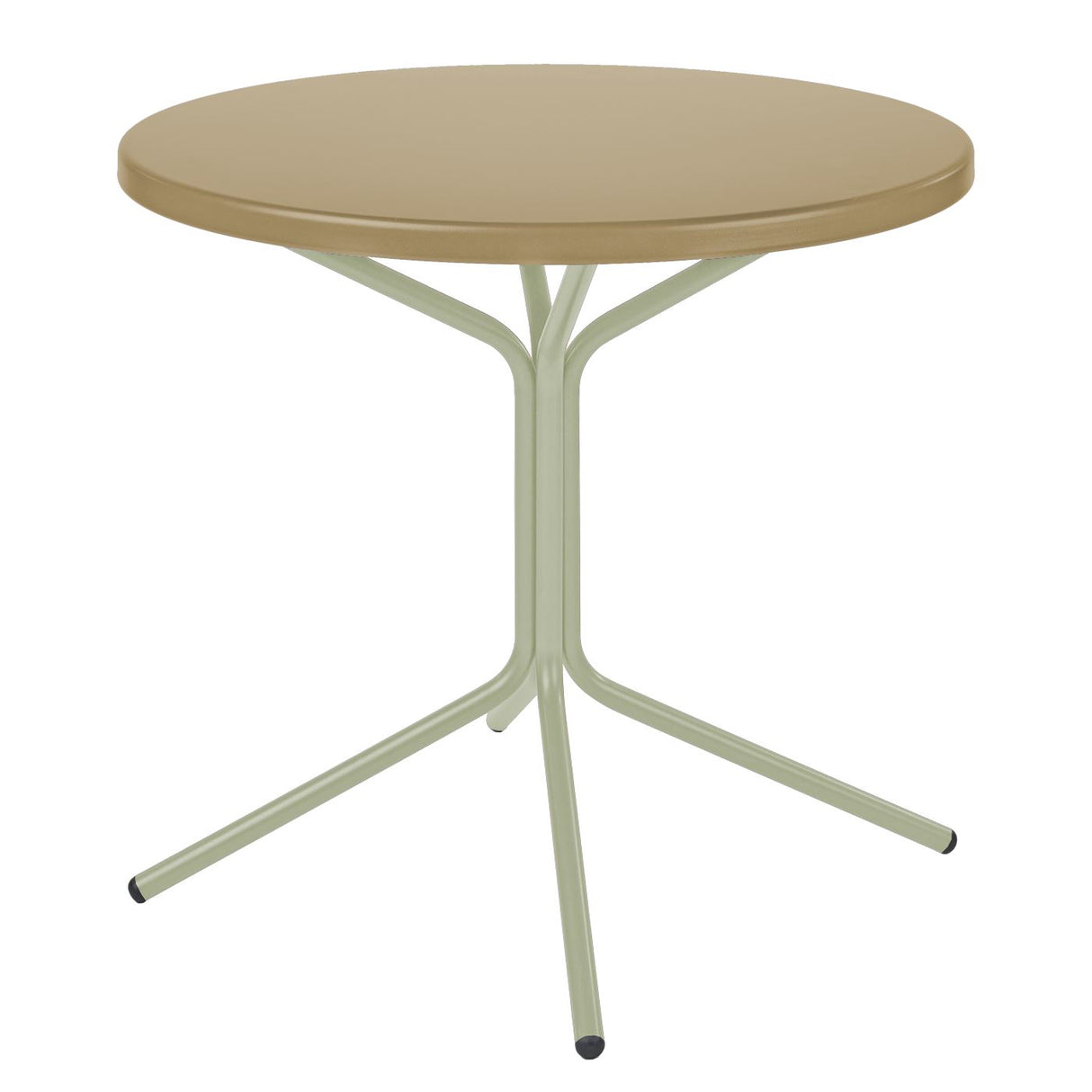 Schaffner PIX Table bistrot rabattable Ø54cm Vert Pastel 64 Marron Pastel 83