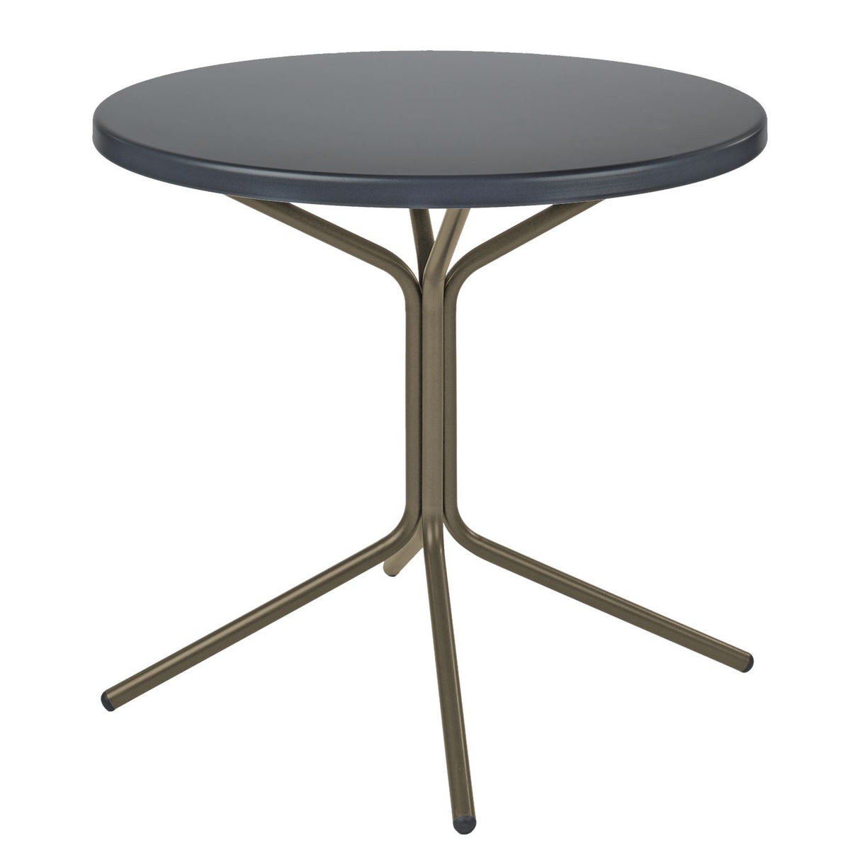 Schaffner PIX Table bistrot rabattable Ø60cm Champagne 85 Graphite 73