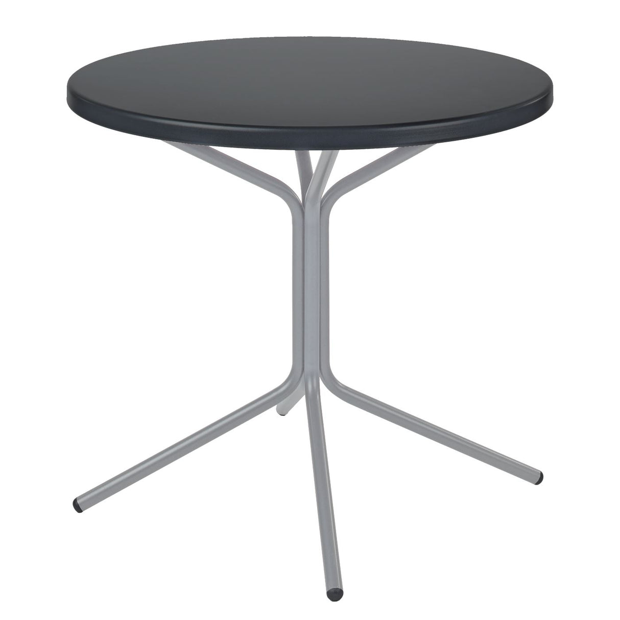 Schaffner PIX Table bistrot rabattable Ø60cm Gris Argent 78 Anthracite 77