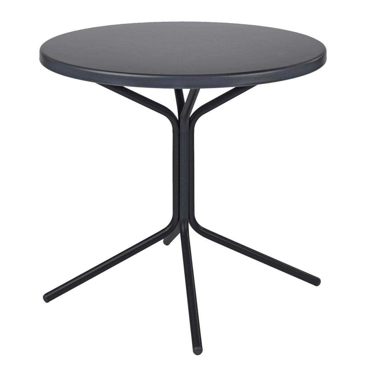 Schaffner PIX Table bistrot rabattable Ø60cm Noir 91 Graphite 73
