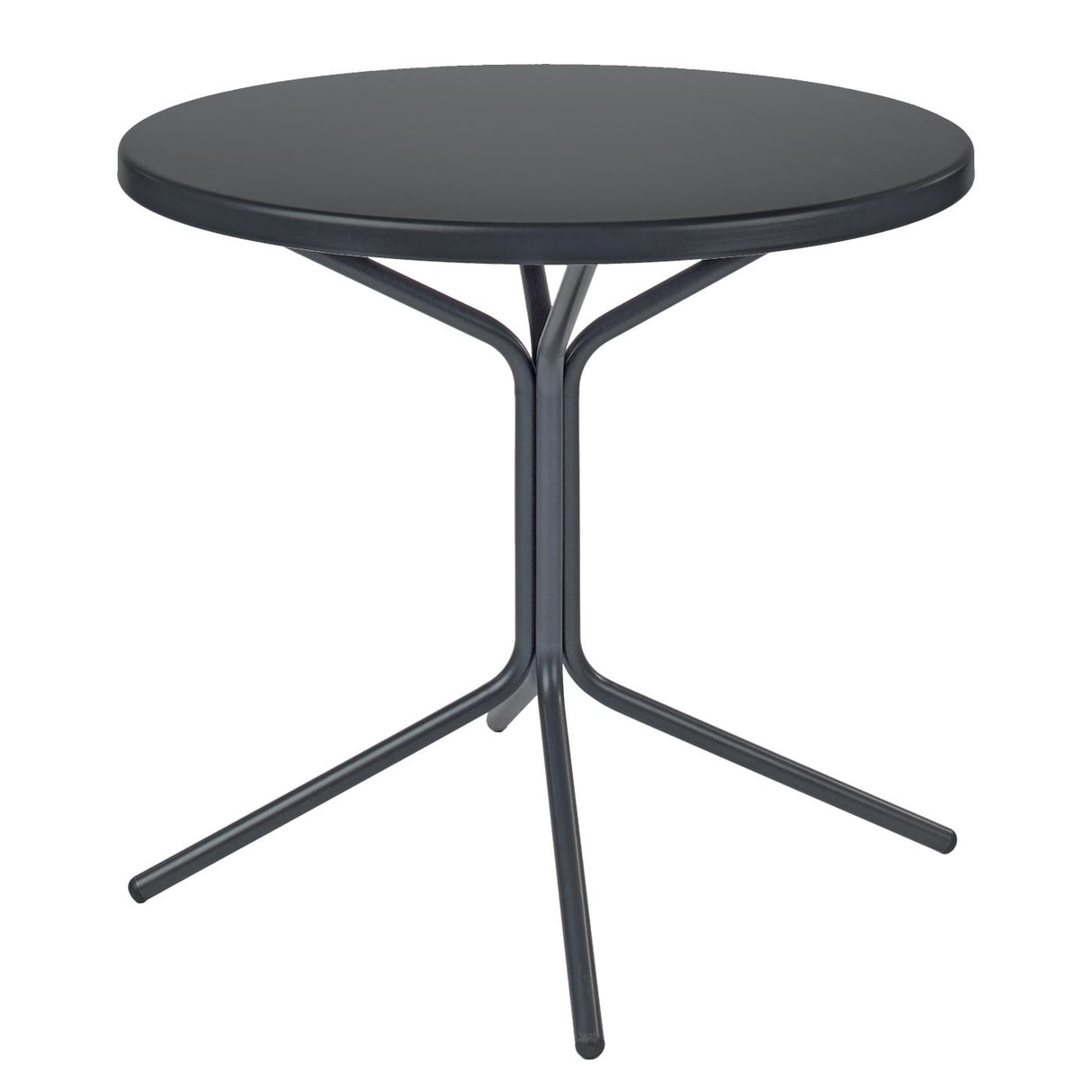 Schaffner PIX Table bistrot rabattable Ø80cm Anthracite 77 Anthracite 77
