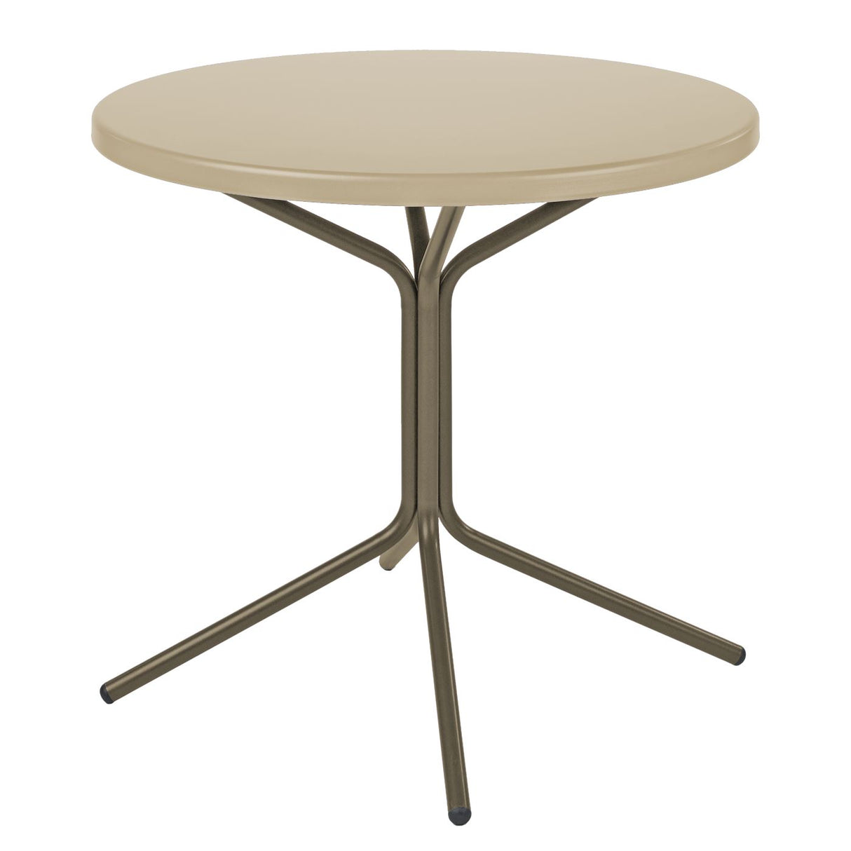 Schaffner PIX Table bistrot rabattable Ø80cm Champagne 85 Sable Pastel 15