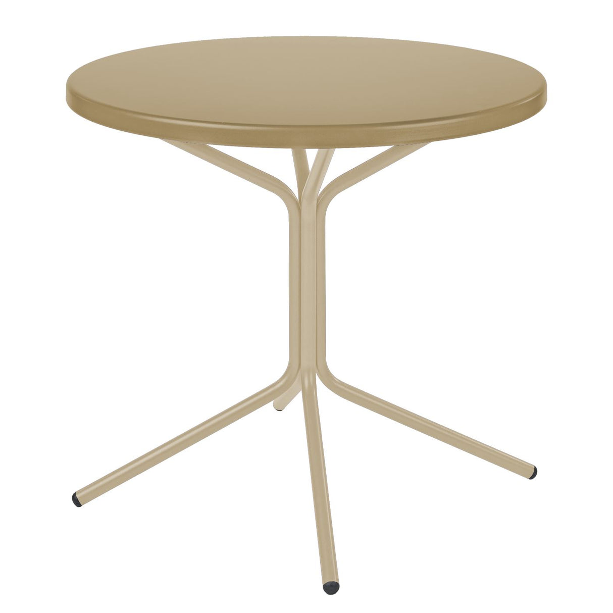 Schaffner PIX Table bistrot rabattable Ø80cm Sable Pastel 15 Marron Pastel 83