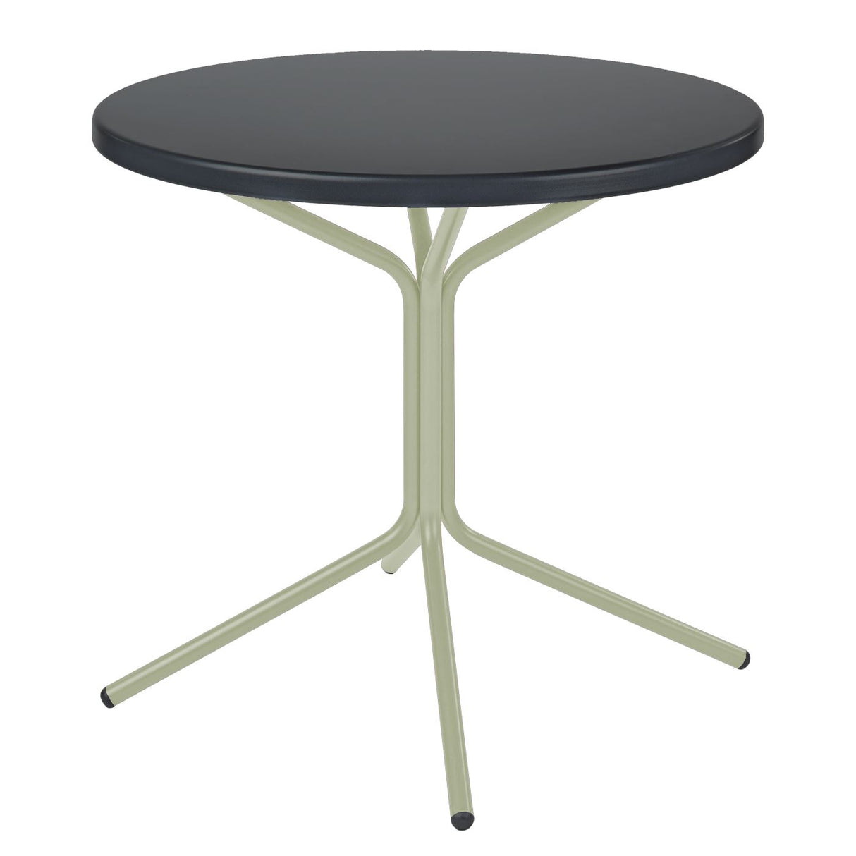 Schaffner PIX Table bistrot rabattable Ø80cm Vert Pastel 64 Anthracite 77