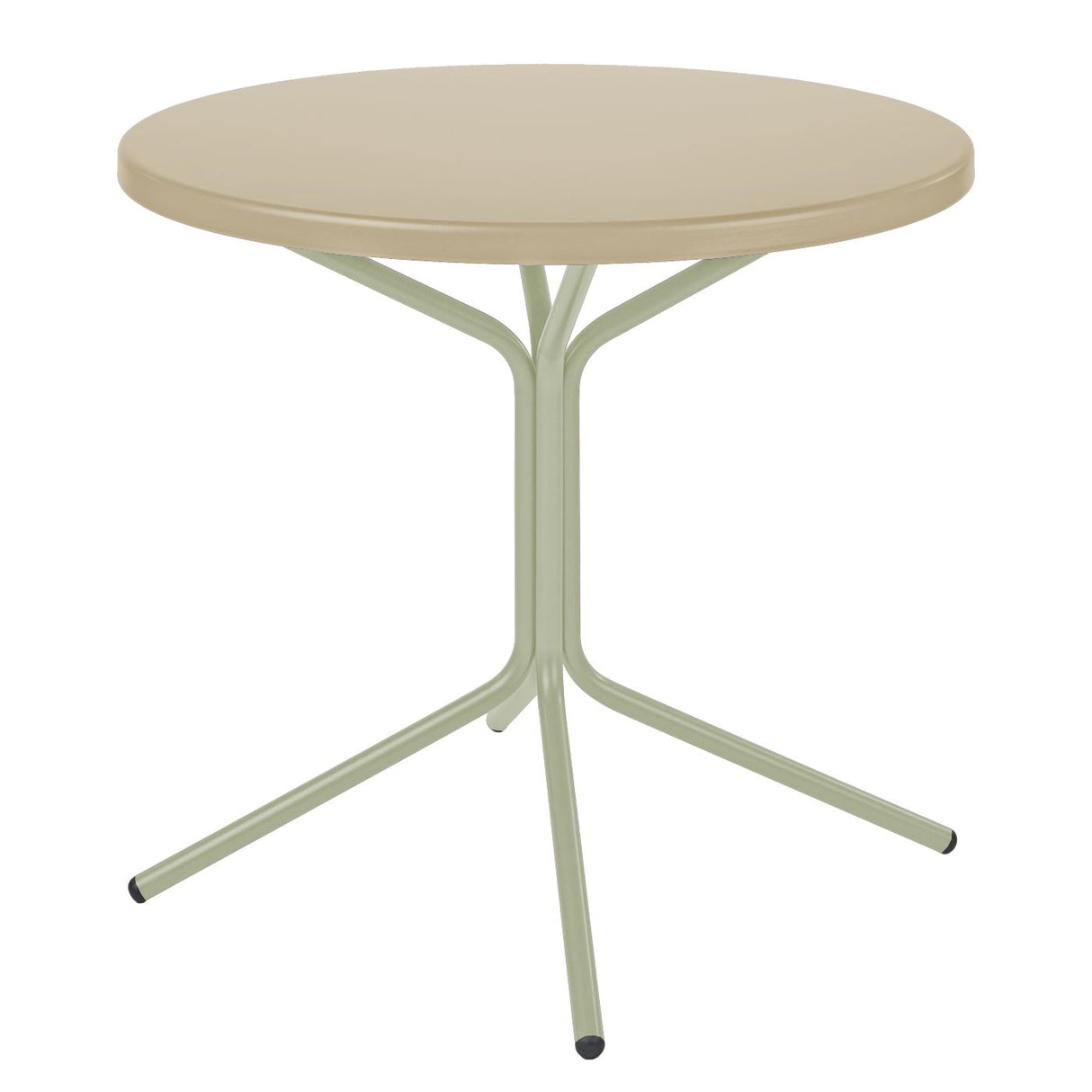 Schaffner PIX Table bistrot rabattable Ø80cm Vert Pastel 64 Sable Pastel 15