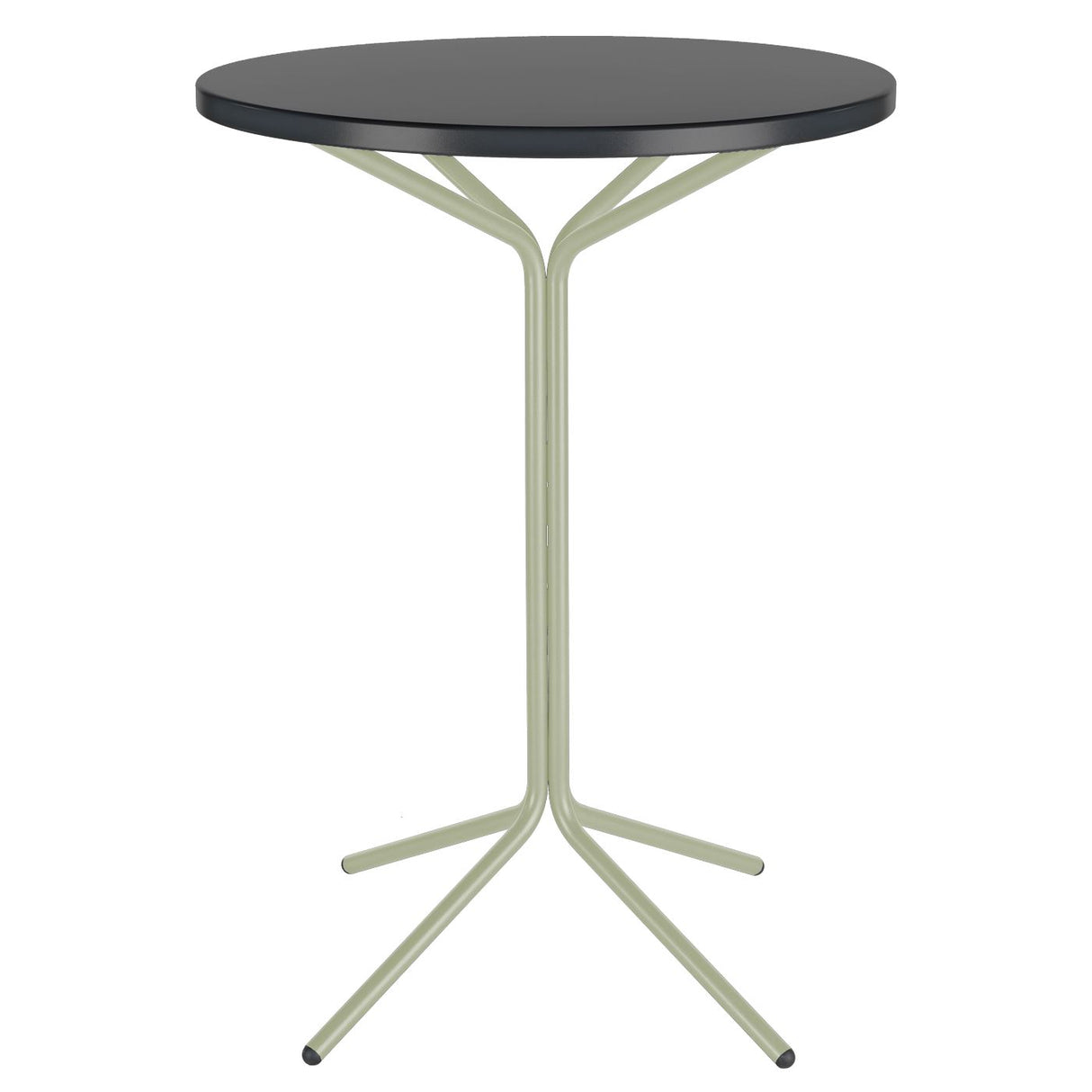 Schaffner PIX Table haute bistrot rabattable Ø60cm Vert Pastel 64 Anthracite 77