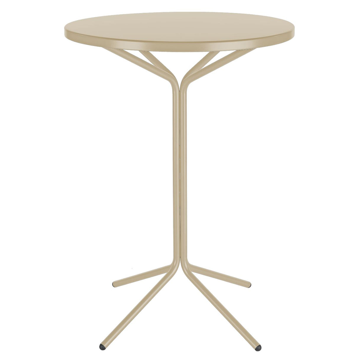 Schaffner PIX Table haute bistrot rabattable Ø80cm Sable Pastel 15 Sable Pastel 15