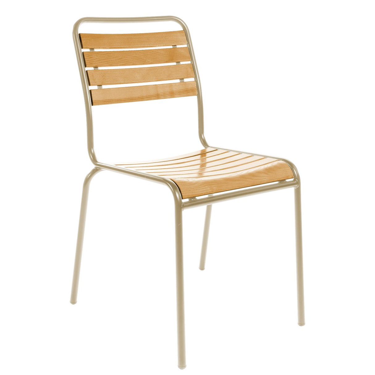 Schaffner Rigi chaise à lattes Marron Pastel 83 Laqué 92