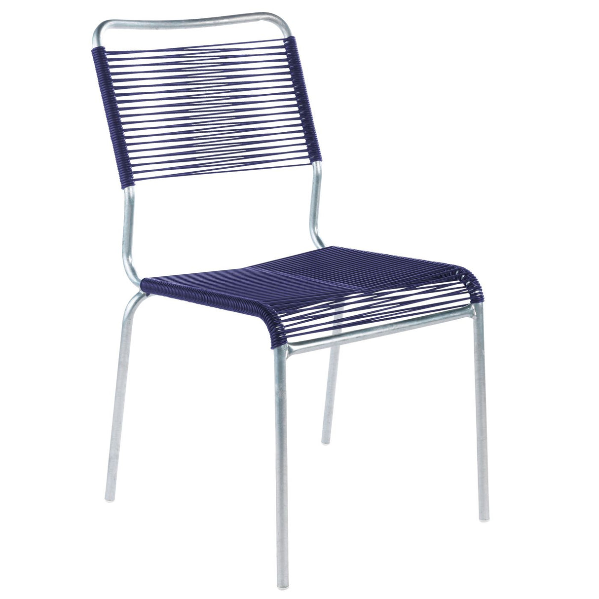 Schaffner Rigi chaise Spaghetti Galvanisé à chaud 02 Bleu 53
