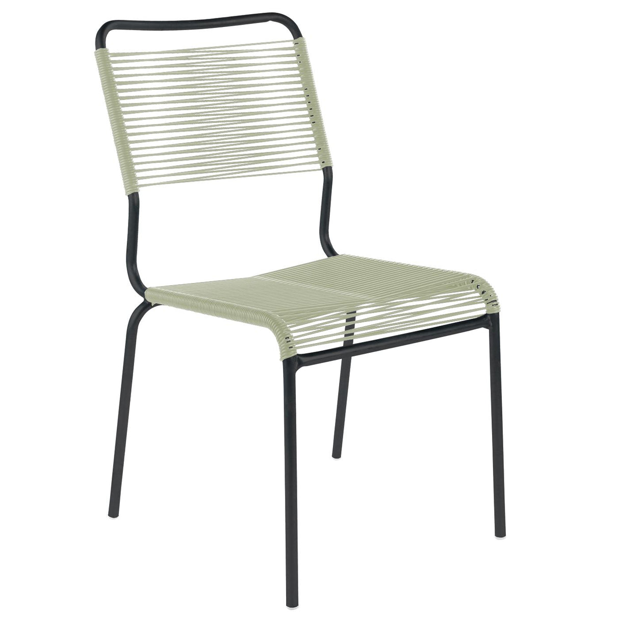 Schaffner Rigi chaise Spaghetti Noir 91 Vert pastel 64