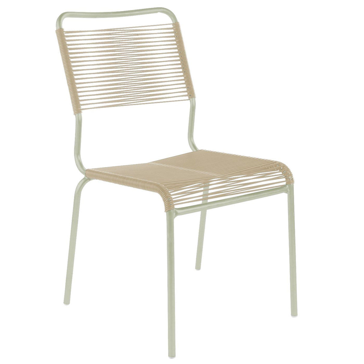 Schaffner Rigi chaise Spaghetti Vert Pastel 64 Sable pastel 15