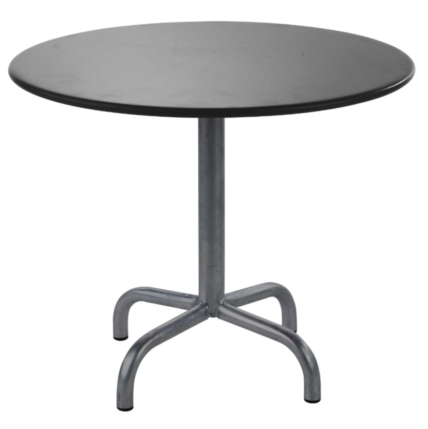 Schaffner Rigi Table d'appoint rabattable Ø60cm Anthracite 77 Graphite 73