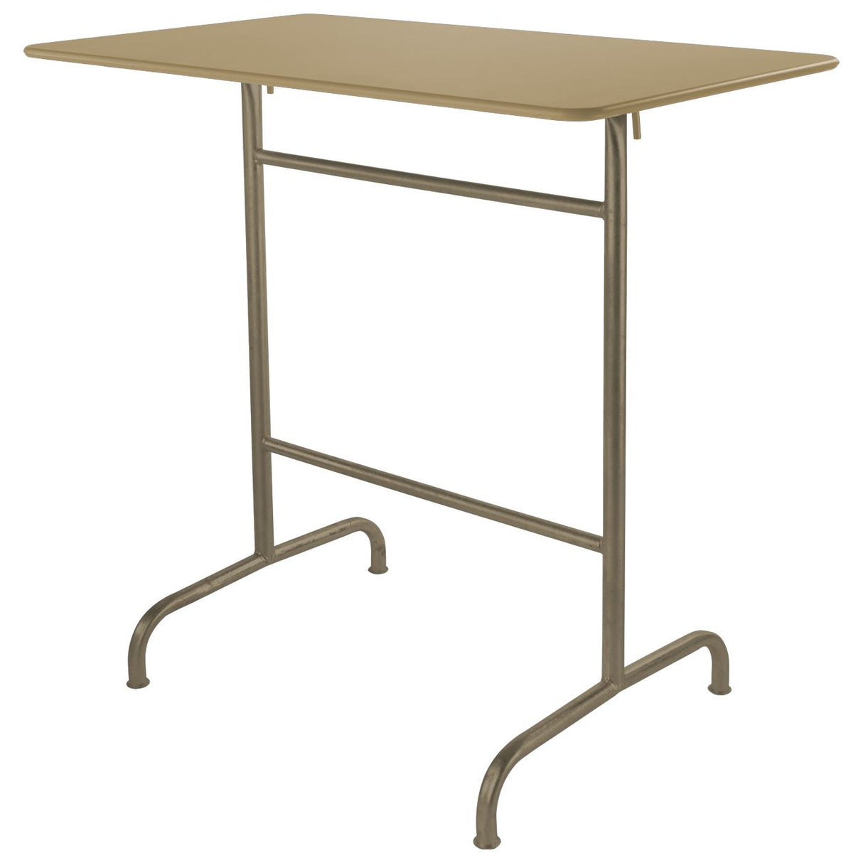 Schaffner Rigi Table haute rabattable 120x70cm Champagne 85 Marron Pastel 83