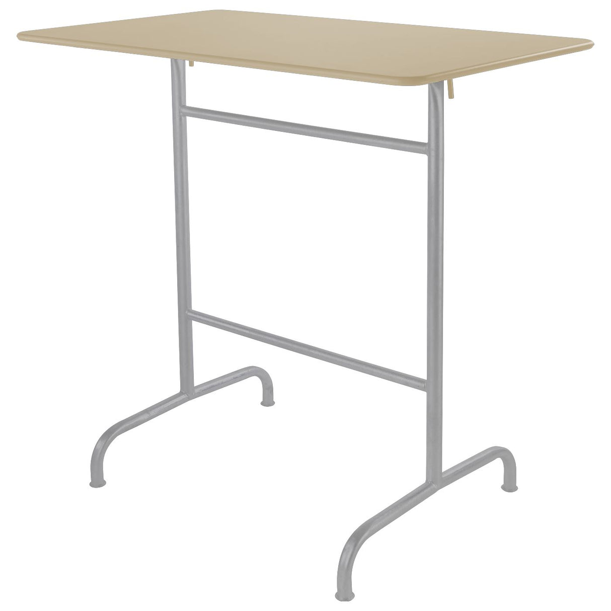 Schaffner Rigi Table haute rabattable 120x70cm Gris Argent 78 Sable Pastel 15