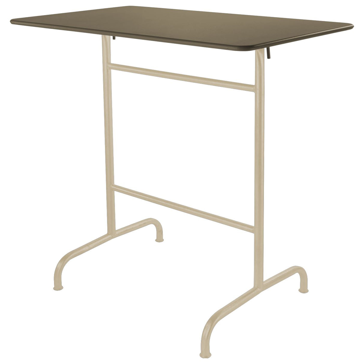 Schaffner Rigi Table haute rabattable 120x70cm Sable Pastel 15 Champagne 85