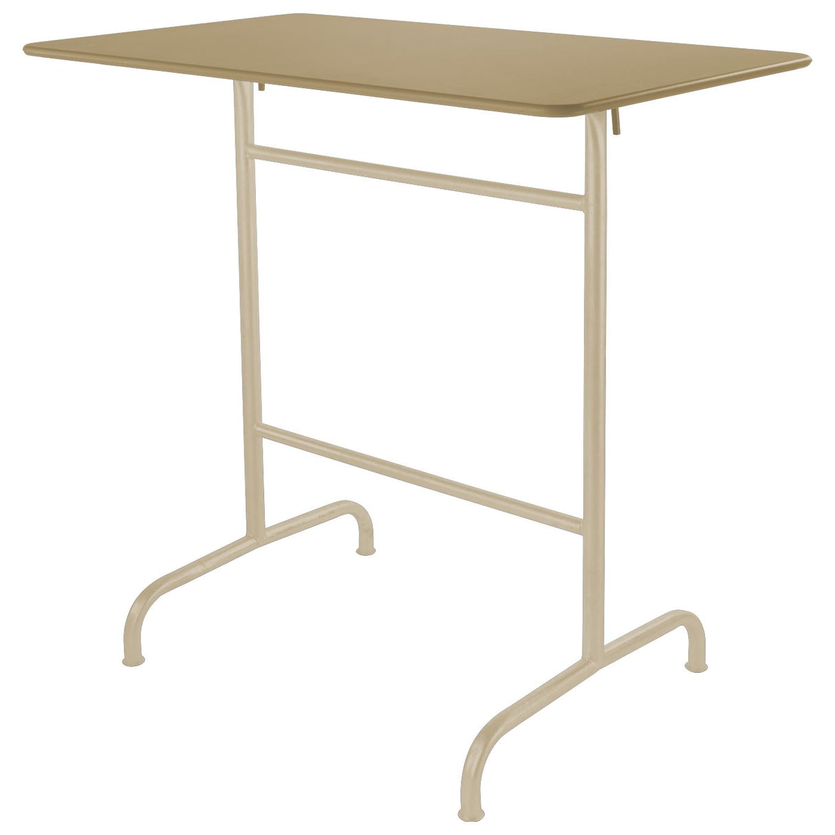 Schaffner Rigi Table haute rabattable 120x70cm Sable Pastel 15 Marron Pastel 83