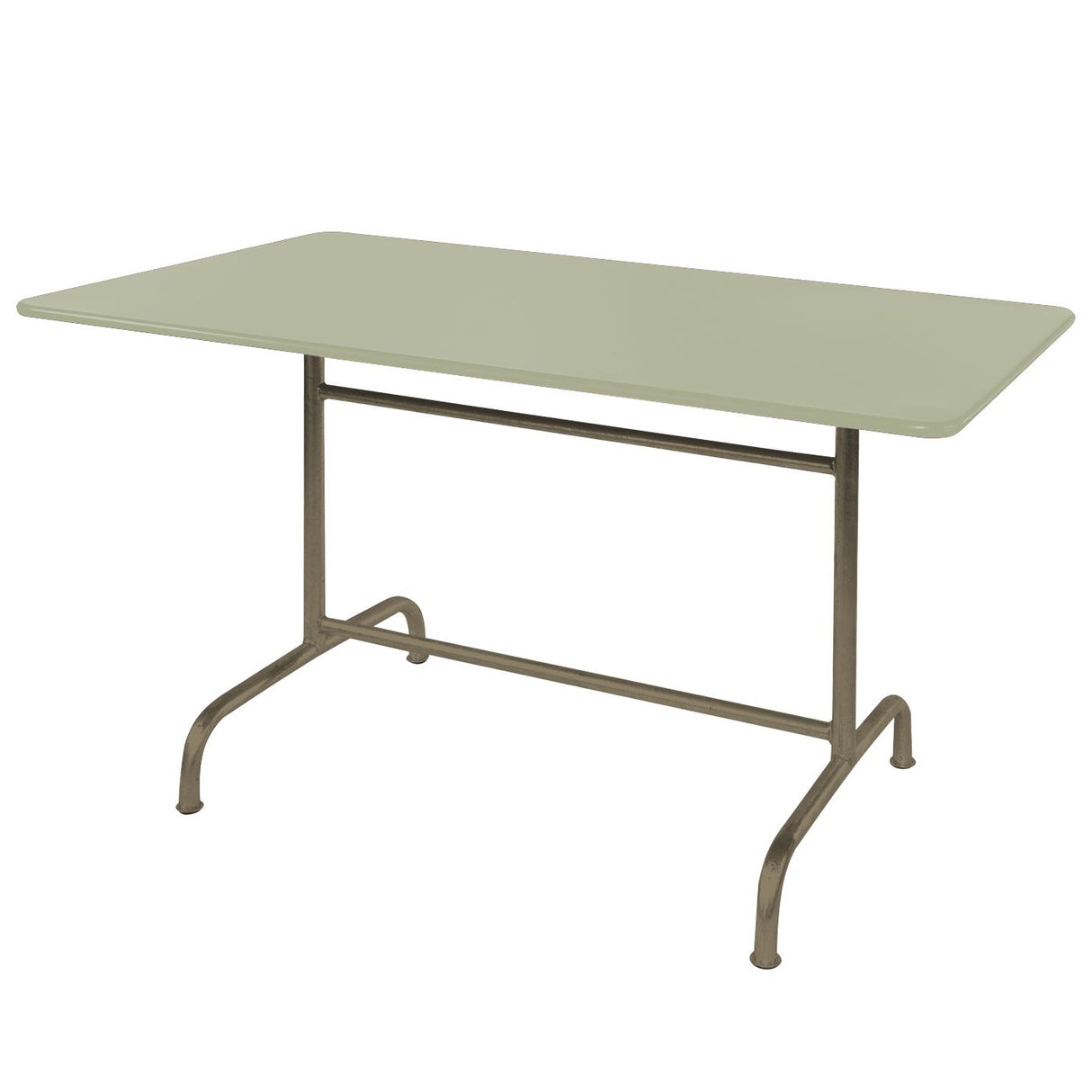Schaffner Rigi Table repas rabattable 180x80cm Champagne 85 Vert Pastel 64
