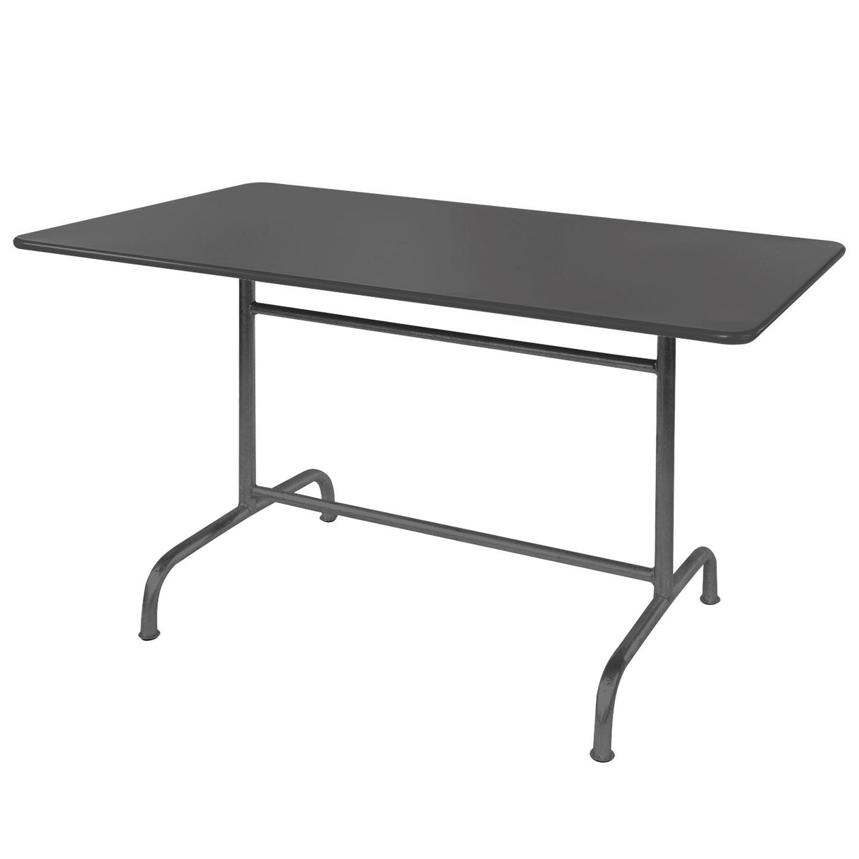 Schaffner Rigi Table repas rabattable 180x90cm Anthracite 77 Graphite 73