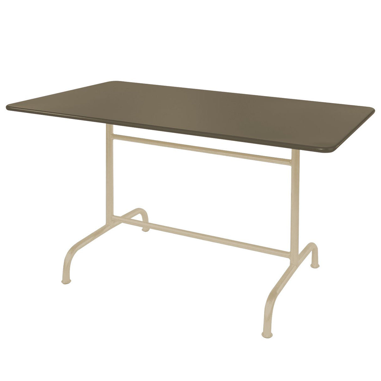 Schaffner Rigi Table repas rabattable 240x90cm Sable Pastel 15 Champagne 85