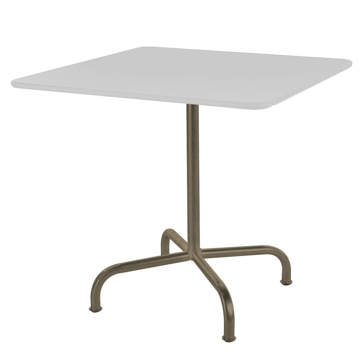 Schaffner Rigi Table repas rabattable 70x70cm Champagne 85 Blanc 90
