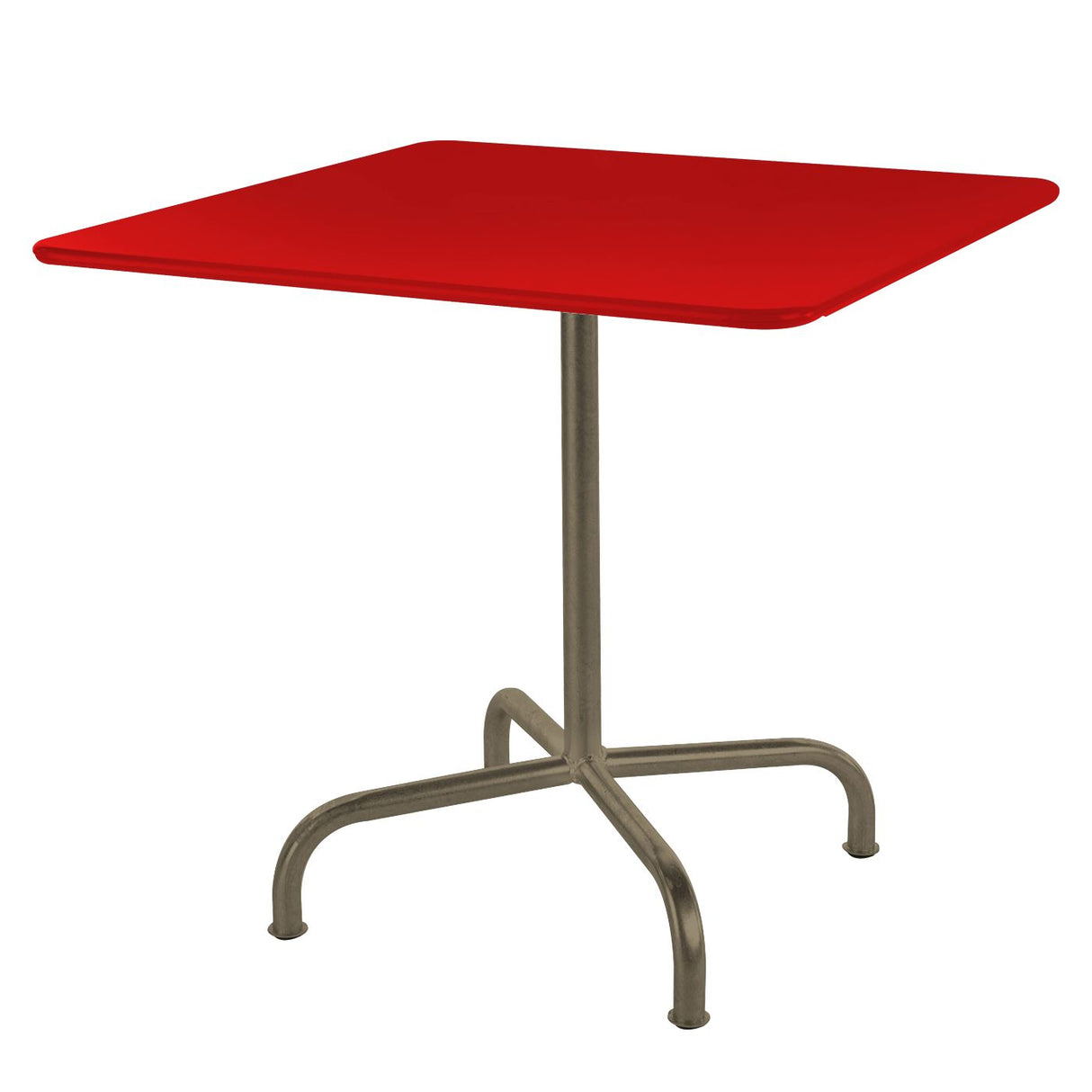 Schaffner Rigi Table repas rabattable 70x70cm Champagne 85 Rouge 30