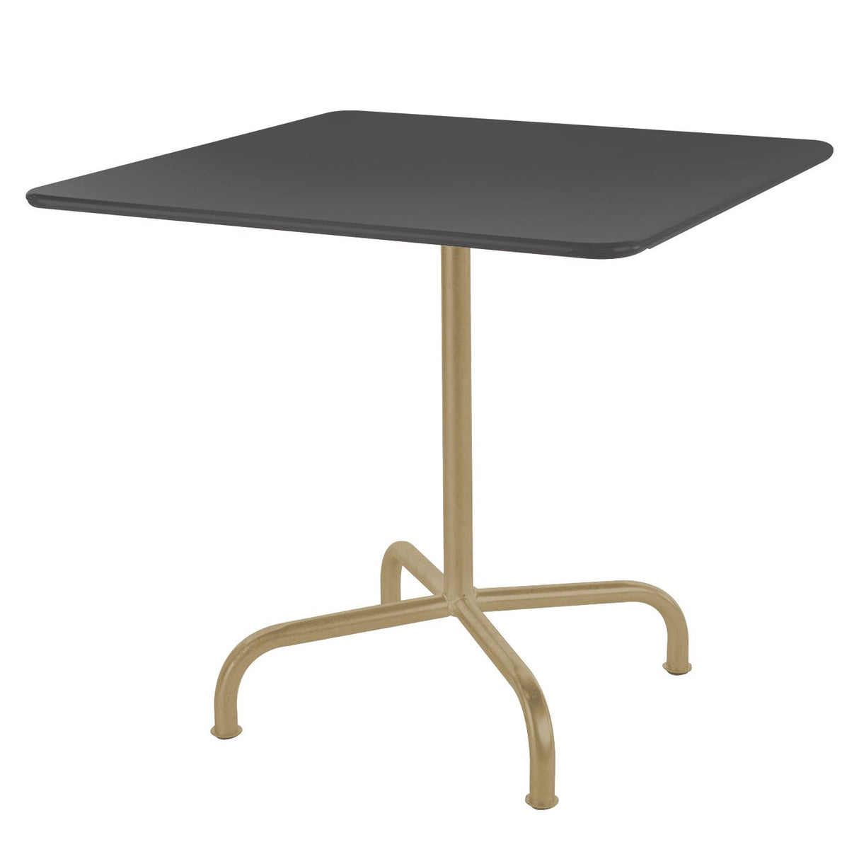 Schaffner Rigi Table repas rabattable 70x70cm Marron Pastel 83 Graphite 73
