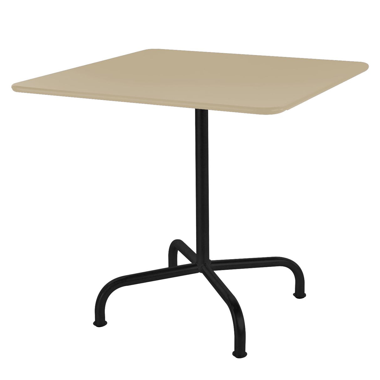Schaffner Rigi Table repas rabattable 70x70cm Noir 91 Sable Pastel 15