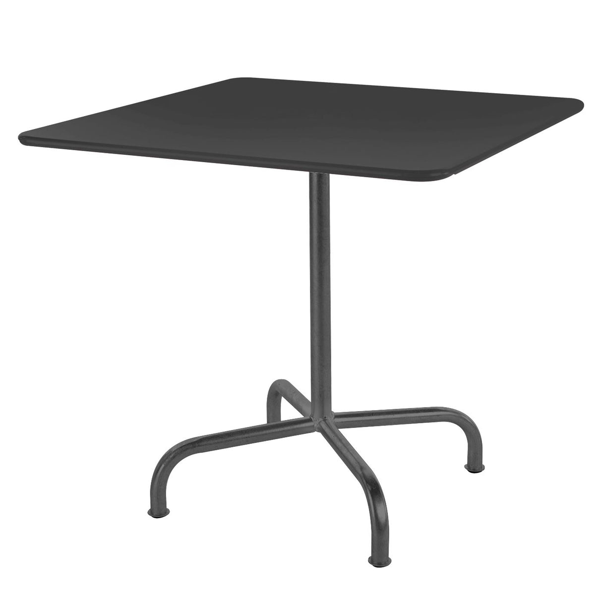 Schaffner Rigi Table repas rabattable 80x80cm Anthracite 77 Anthracite 77