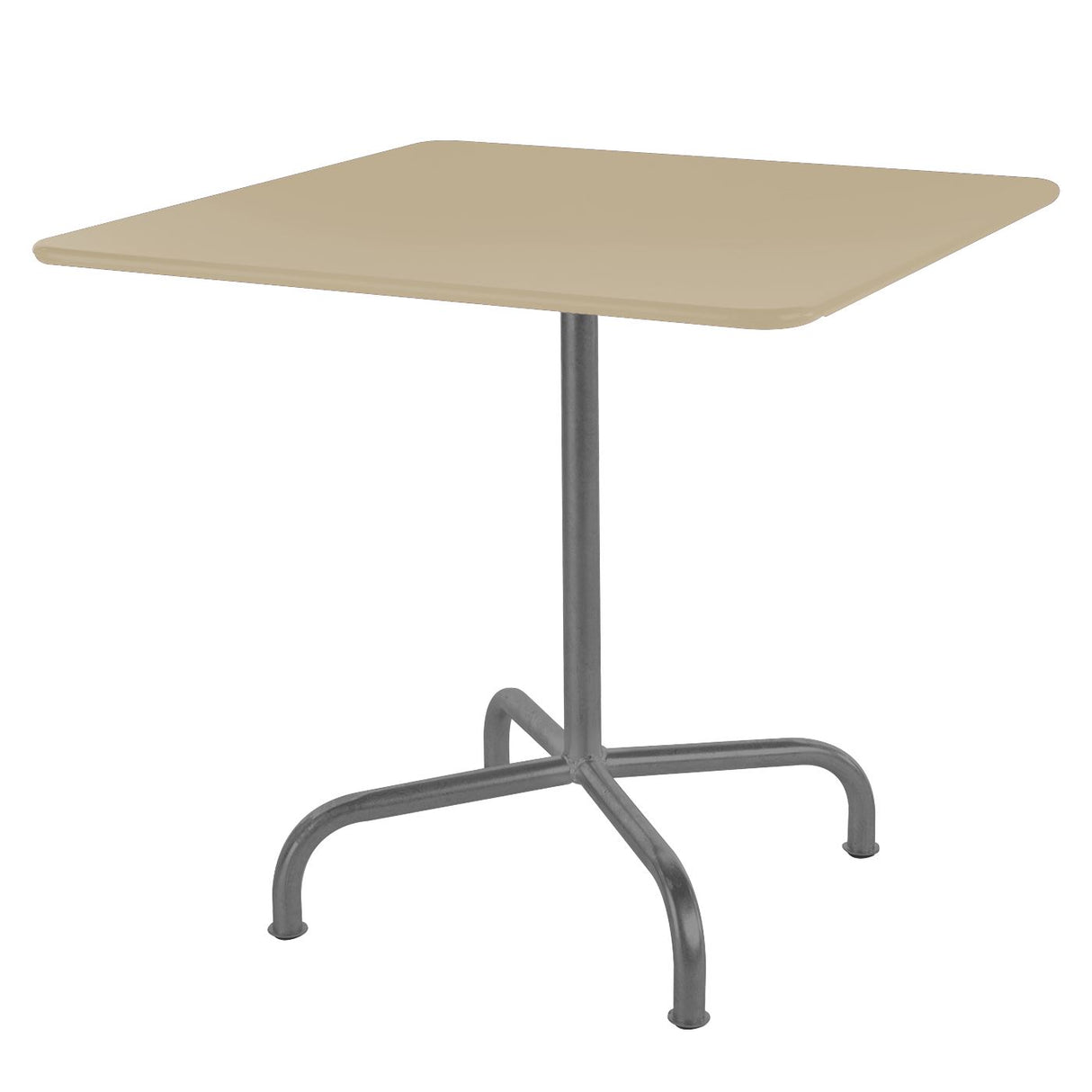 Schaffner Rigi Table repas rabattable 80x80cm Graphite 73 Sable Pastel 15