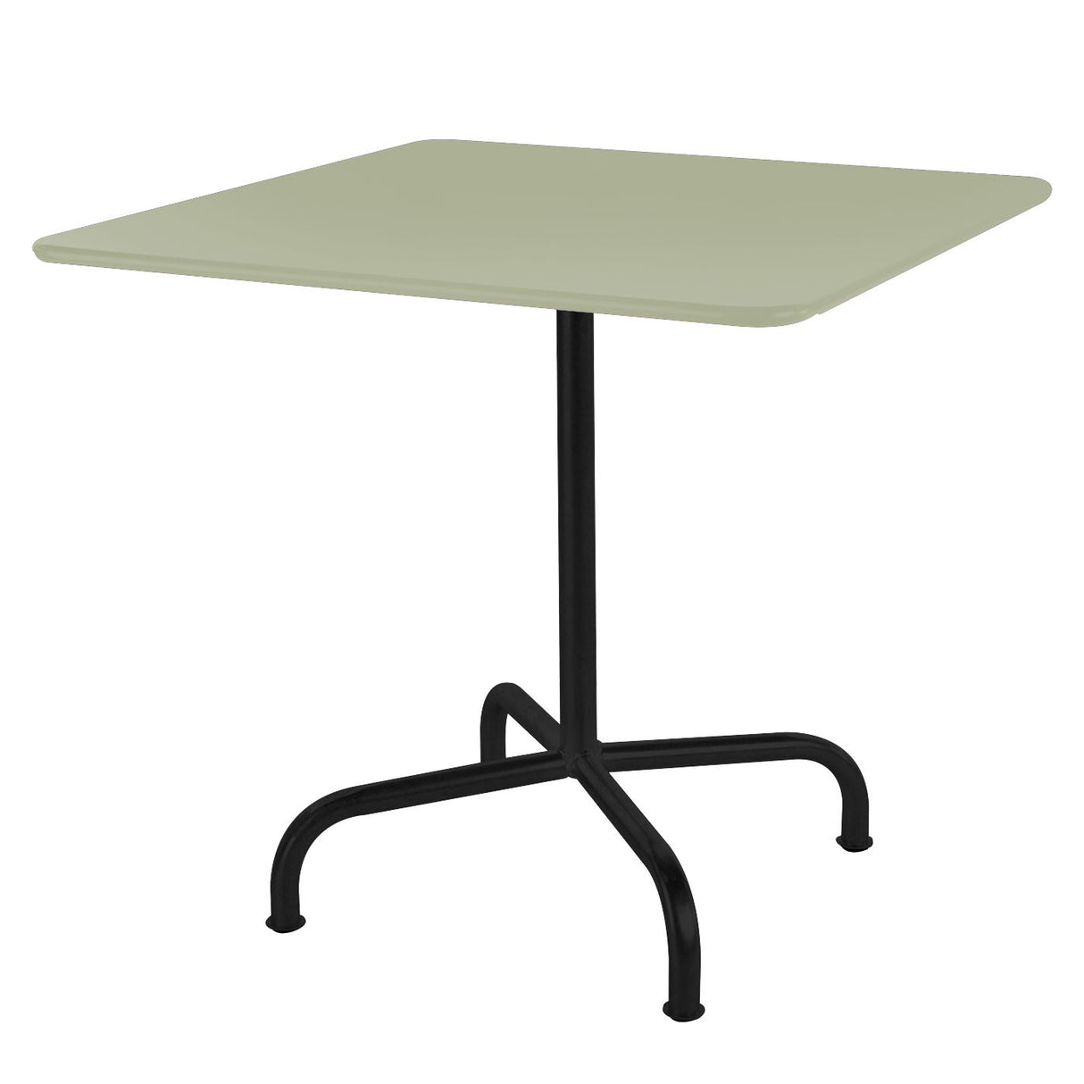 Schaffner Rigi Table repas rabattable 80x80cm Noir 91 Vert Pastel 64