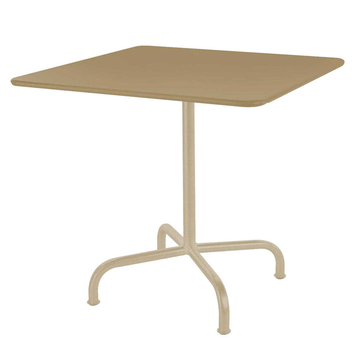 Schaffner Rigi Table repas rabattable 80x80cm Sable Pastel 15 Marron Pastel 83