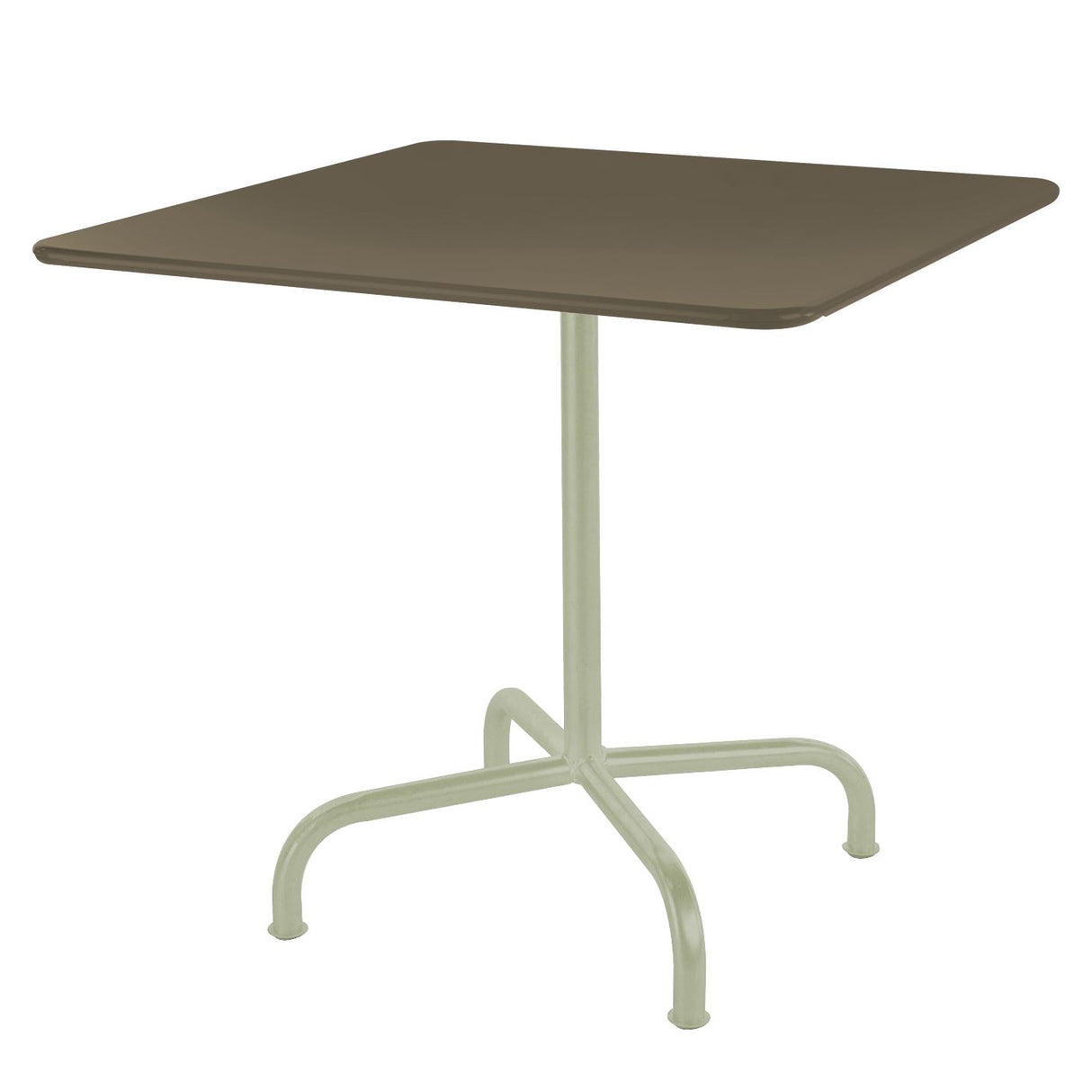 Schaffner Rigi Table repas rabattable 80x80cm Vert Pastel 64 Champagne 85