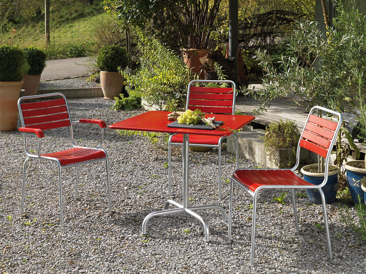 Schaffner Rigi Table repas rabattable 90x90cm