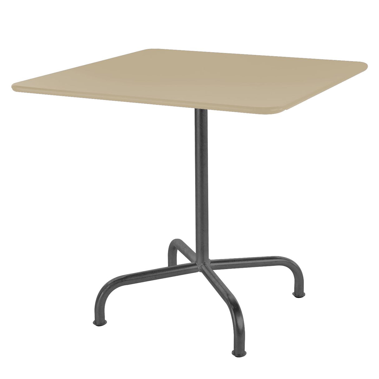 Schaffner Rigi Table repas rabattable 90x90cm Anthracite 77 Sable Pastel 15