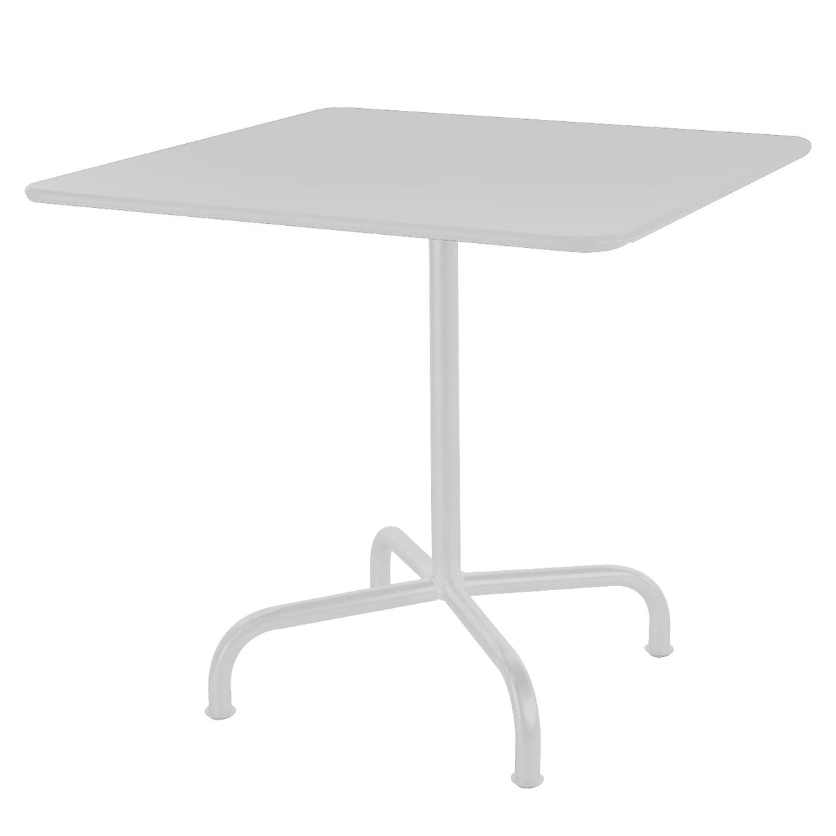 Schaffner Rigi Table repas rabattable 90x90cm Blanc 90 Blanc 90