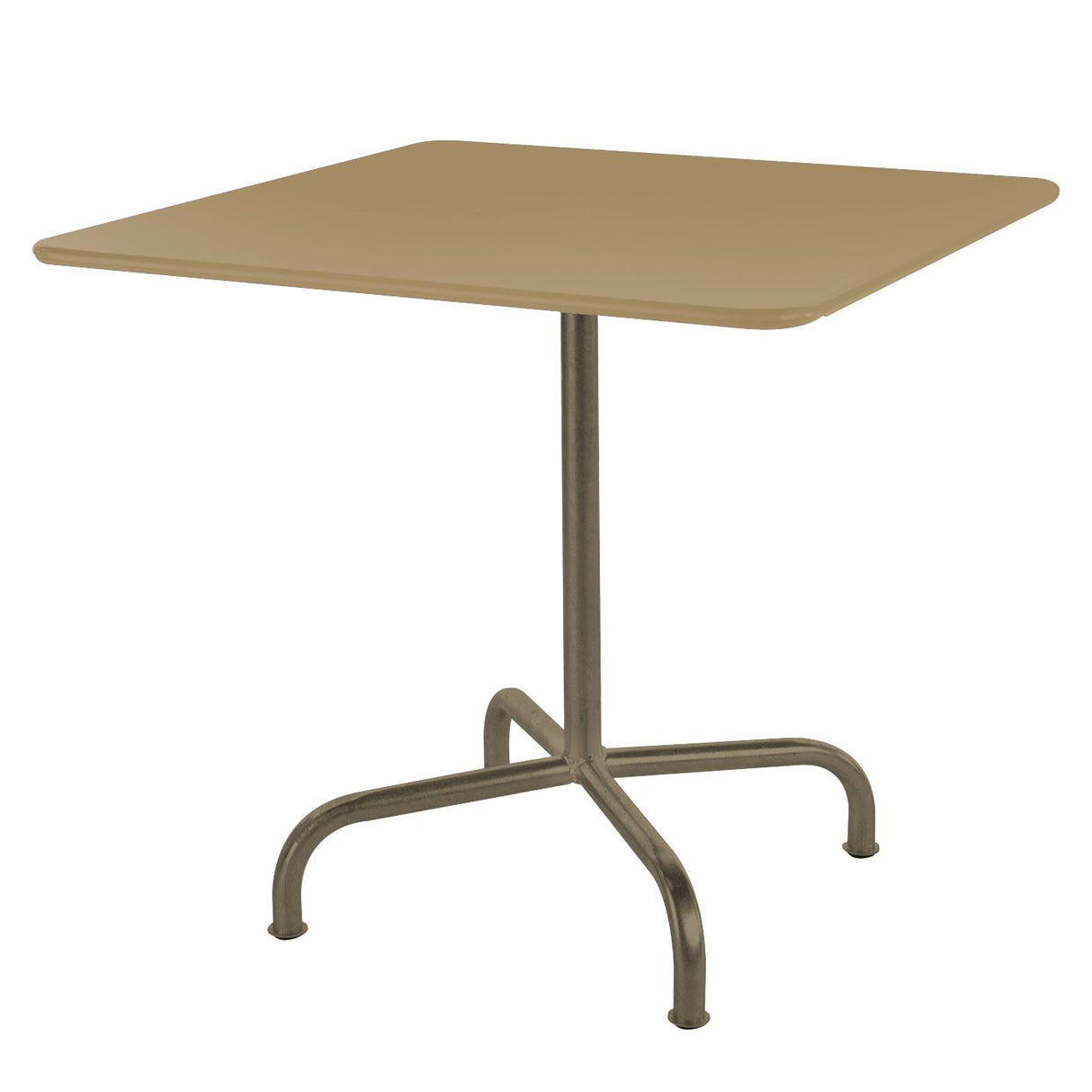 Schaffner Rigi Table repas rabattable 90x90cm Champagne 85 Marron Pastel 83
