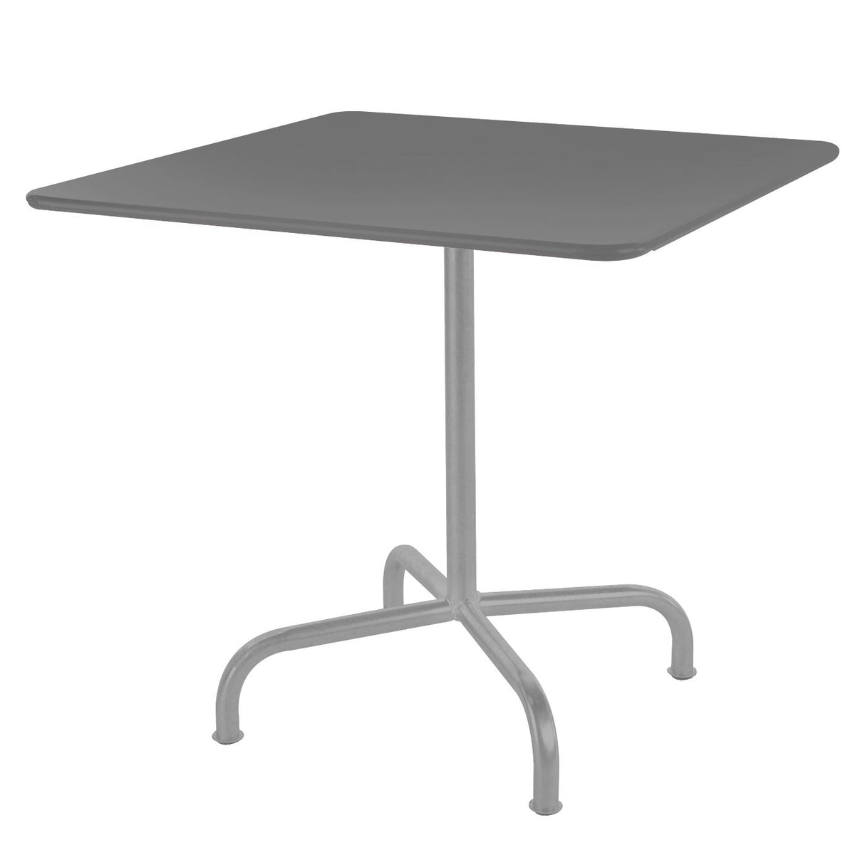 Schaffner Rigi Table repas rabattable 90x90cm Gris Argent 78 Gris Argent 78