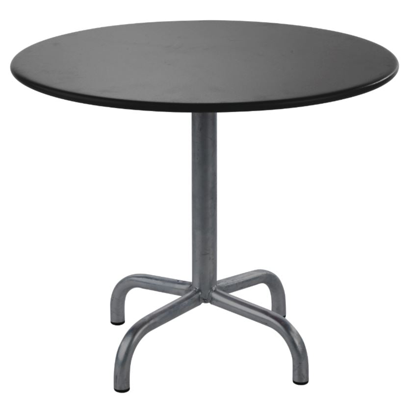 Schaffner Rigi Table repas rabattable ronde Ø80cm Anthracite 77 Anthracite 77