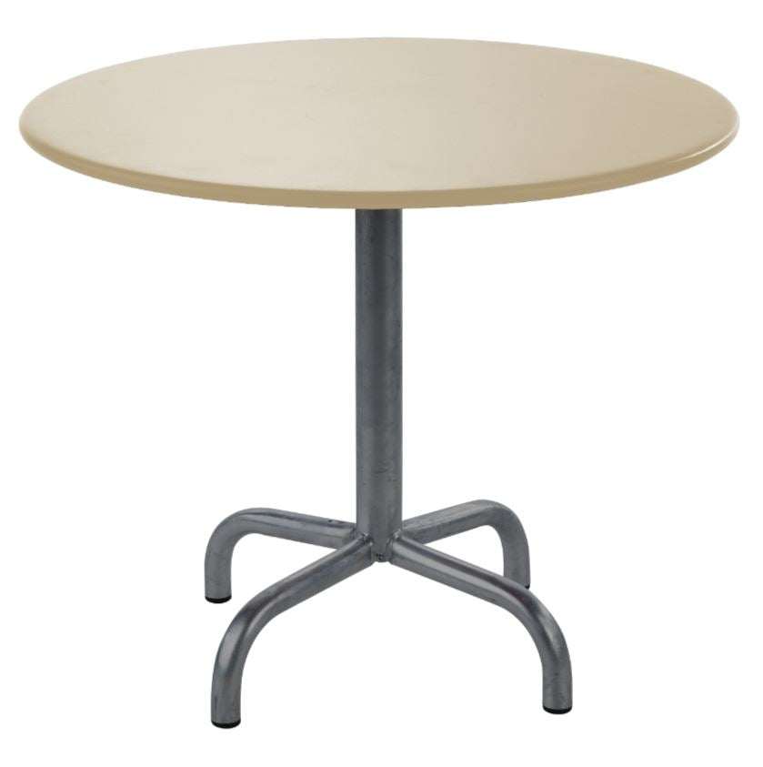Schaffner Rigi Table repas rabattable ronde Ø80cm Anthracite 77 Sable Pastel 15