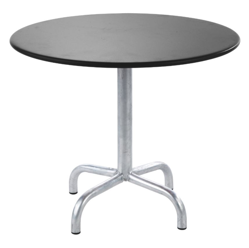 Schaffner Rigi Table repas rabattable ronde Ø80cm Galvanisé à chaud 02 Graphite 73