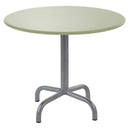 Schaffner Rigi Table repas rabattable ronde Ø80cm Graphite 73 Vert Pastel 64 