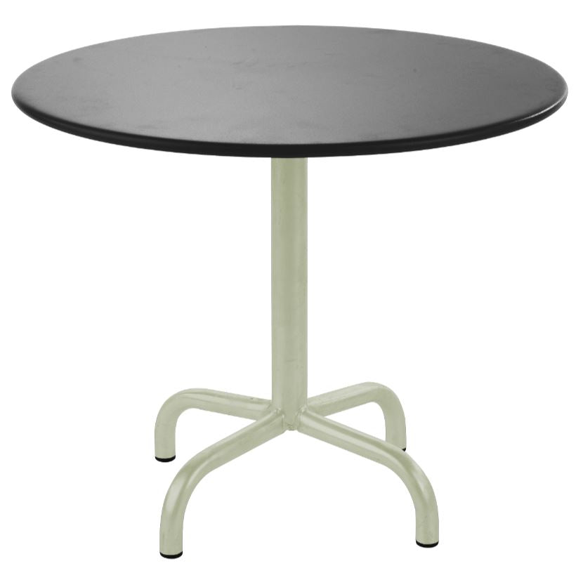 Schaffner Rigi Table repas rabattable ronde Ø80cm Vert Pastel 64 Graphite 73