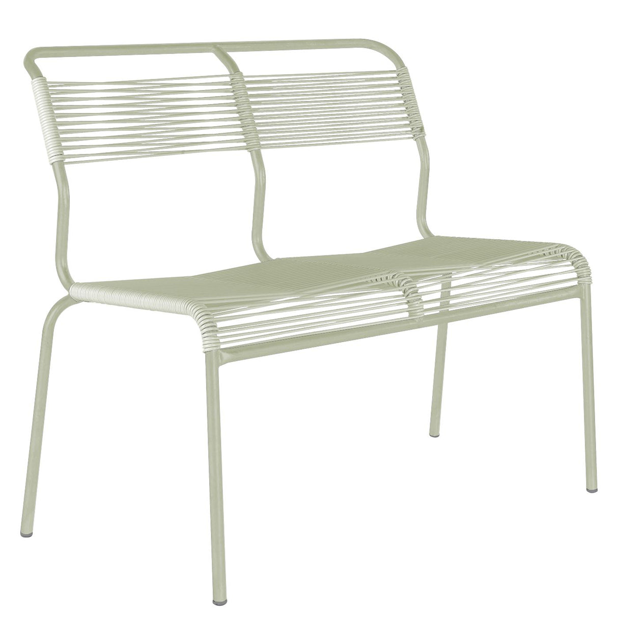 Schaffner Säntis Banc Spaghetti 2 places sans accoudoirs Vert Pastel 64 Vert pastel 64