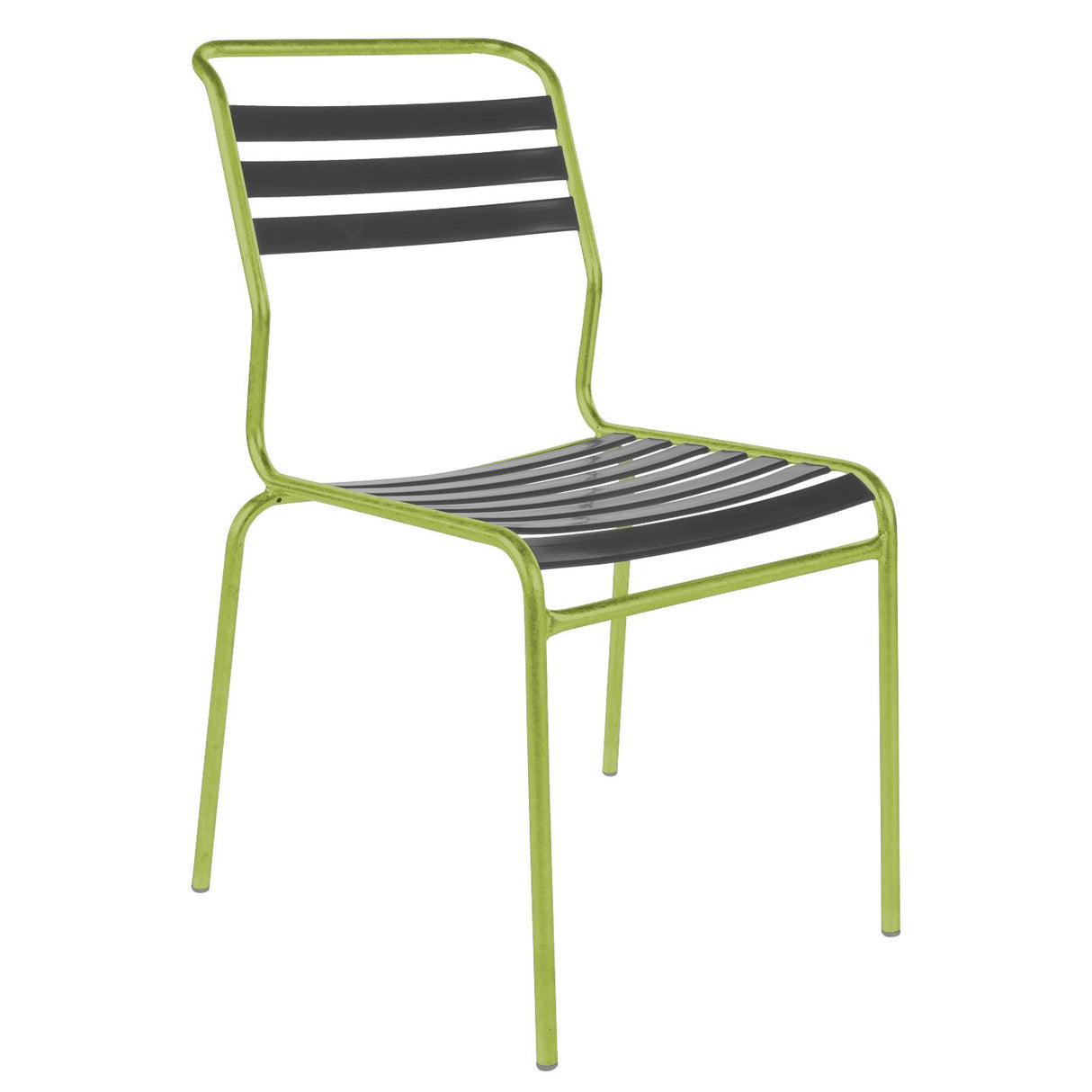 Schaffner Säntis Chaise à lattes Vert Clair 63 Anthracite 77