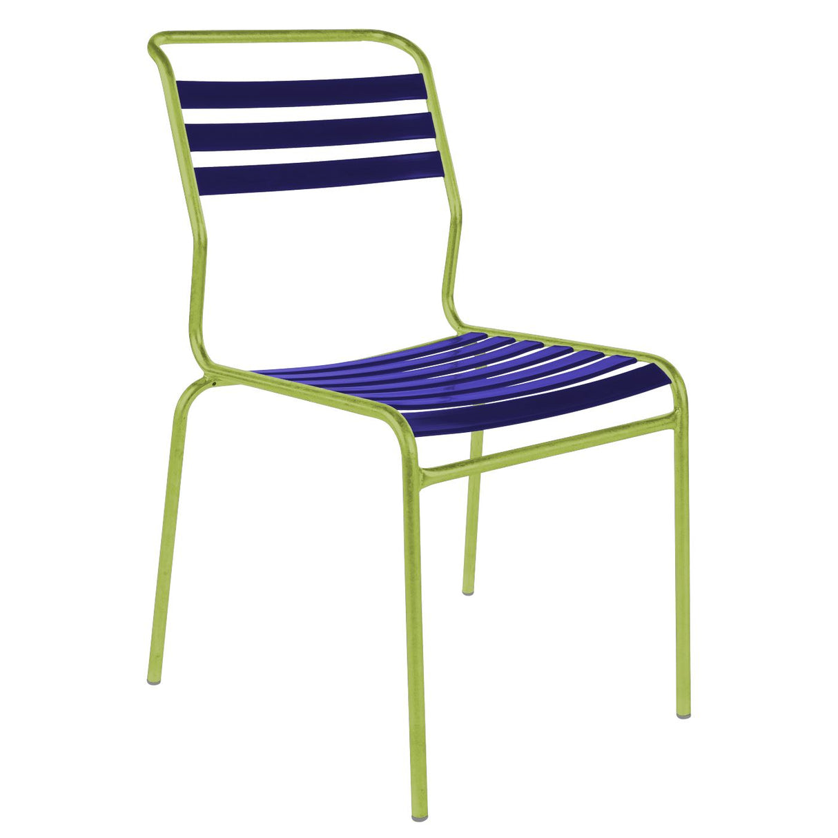 Schaffner Säntis Chaise à lattes Vert Clair 63 Bleu 53