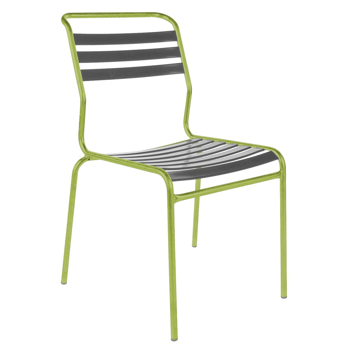 Schaffner Säntis Chaise à lattes Vert Clair 63 Graphite 73