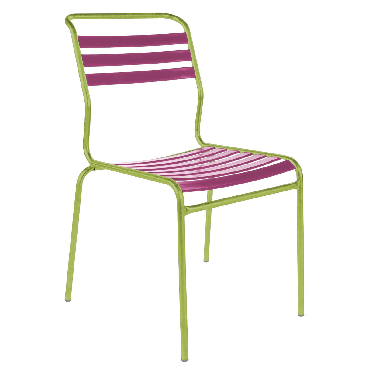 Schaffner Säntis Chaise à lattes Vert Clair 63 Rose 41