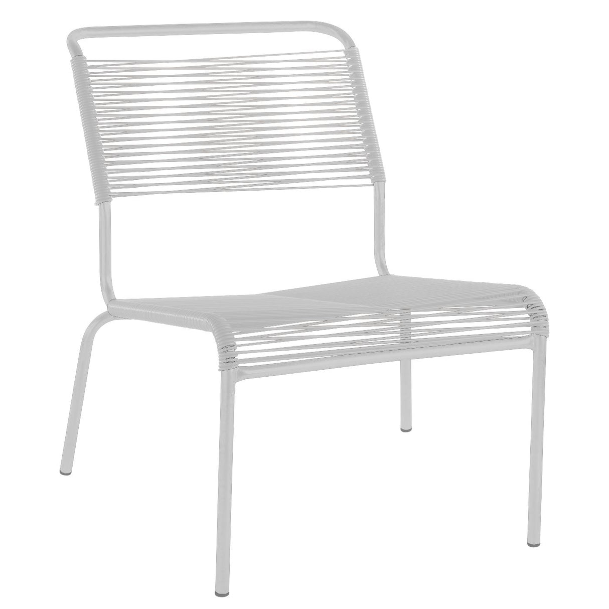 Schaffner Säntis Chaise basse Spaghetti Blanc 90 Blanc 90