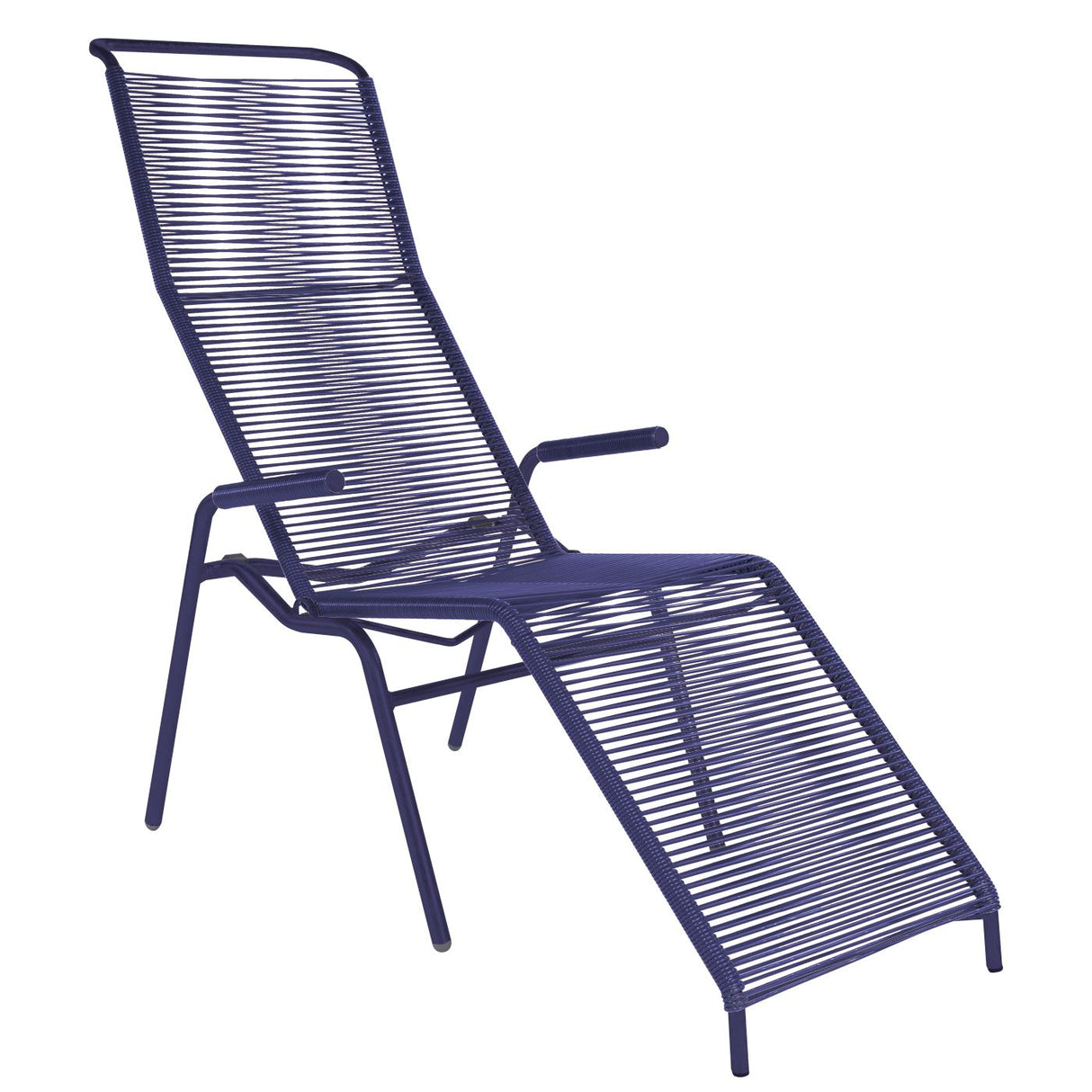 Schaffner Säntis Chaise longue Spaghetti Bleu 53 Bleu 53