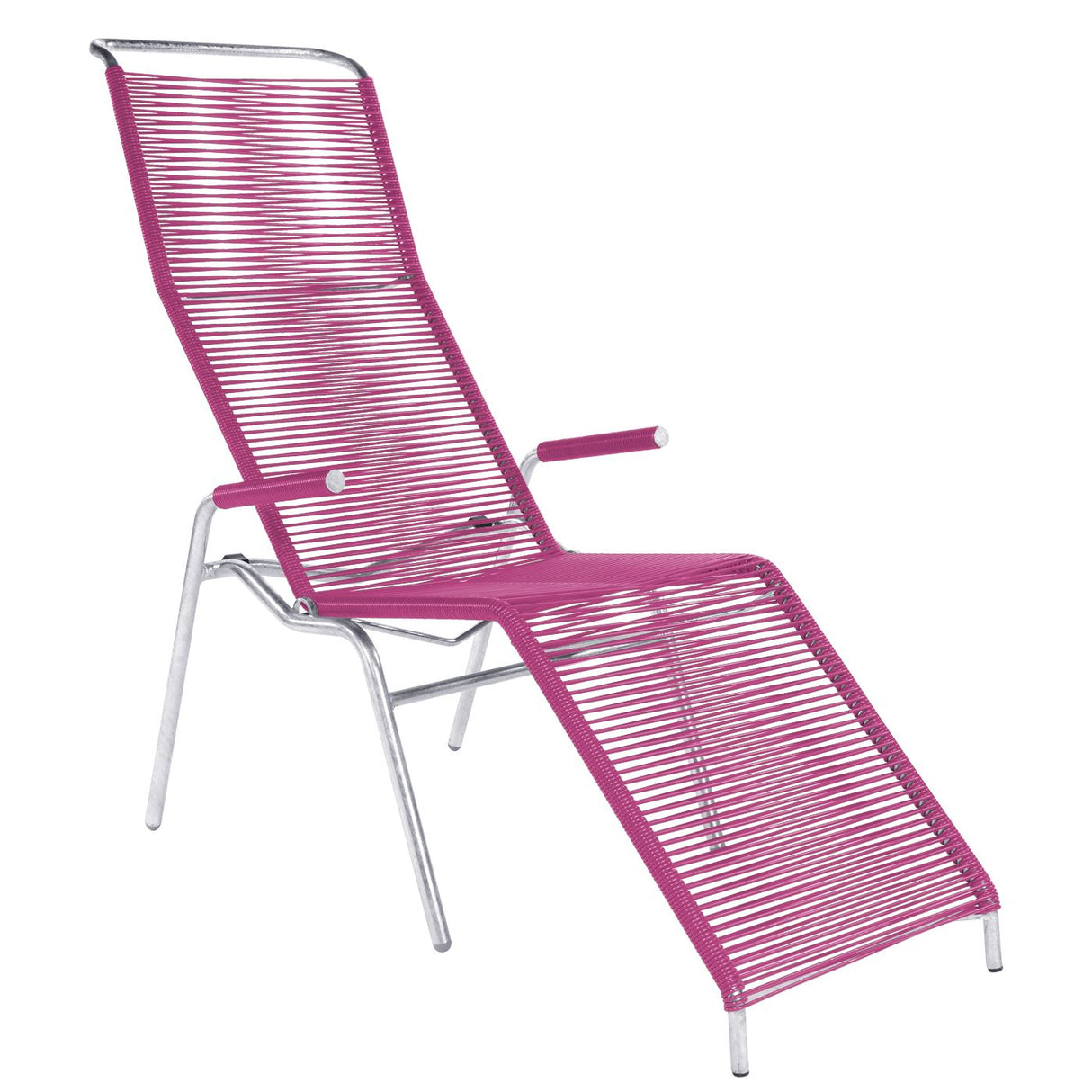 Schaffner Säntis Chaise longue Spaghetti Galvanisé à chaud 02 Rose 41